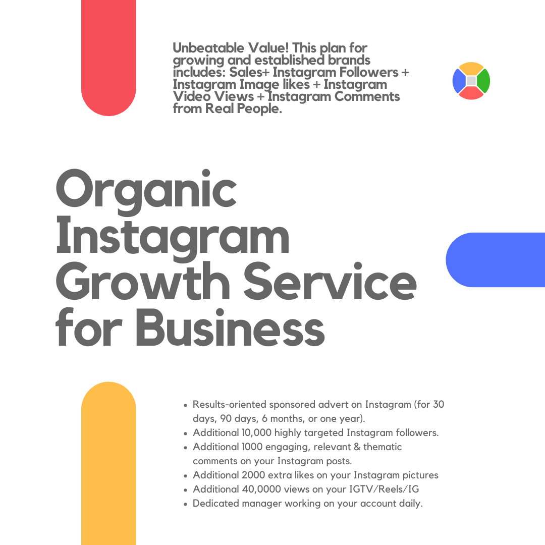 All-in-one – Organic Instagram Growth Service for Business